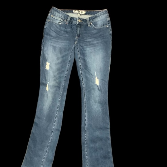 Idyllwind Blue Straight Leg Jeans - Picture 1 of 5